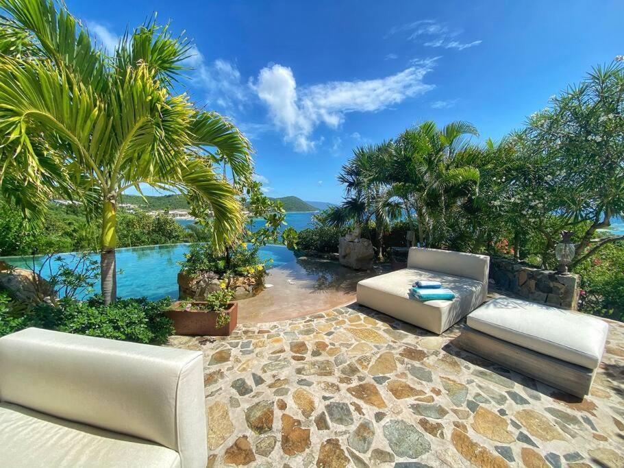 Luxury 7Br Waterfront Villa With Views Of Marina Cay And Scrub Island East End ภายนอก รูปภาพ