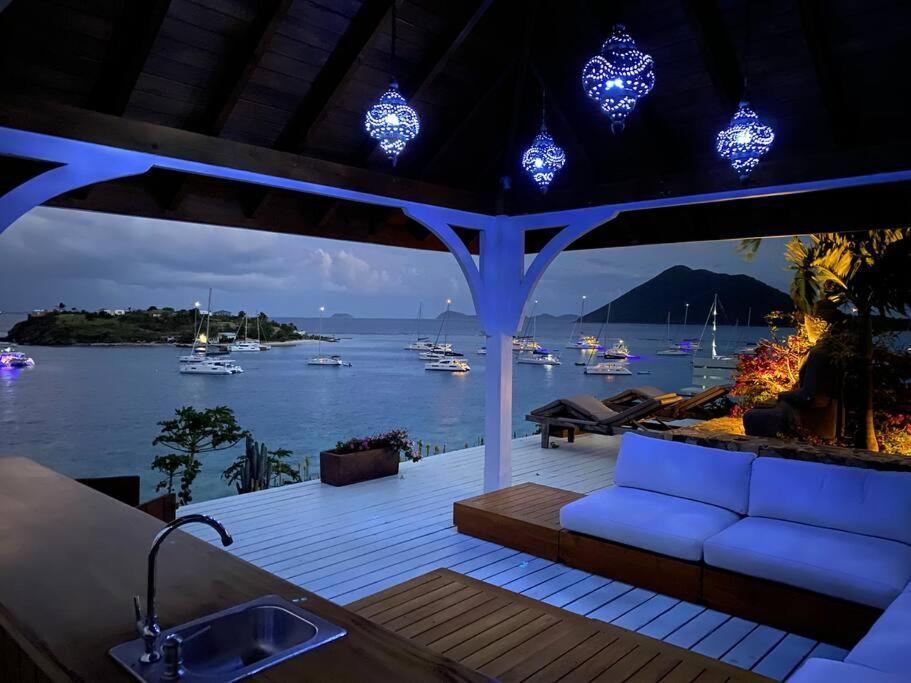 Luxury 7Br Waterfront Villa With Views Of Marina Cay And Scrub Island East End ภายนอก รูปภาพ