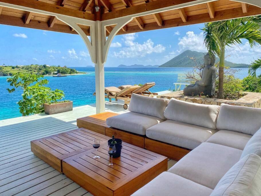 Luxury 7Br Waterfront Villa With Views Of Marina Cay And Scrub Island East End ภายนอก รูปภาพ